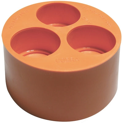 TAPPI DI RIDUZIONE 3 VIE- Diam.100 x 40 x 40 x 40- senza- pezzi 1