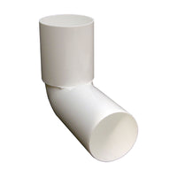 CURVA WC ALTA IN PP BIANCA- Diam. 90- senza- pezzi 1