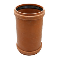 MANICOTTO SENZA BATTENTE RAL 8023- Diam. 100- ESCLU- pezzi 1