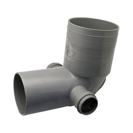 CURVA WC D. 100 2 ATTACCHI- Diam. 40 Destro/Sinistro- ESCLU- pezzi 1