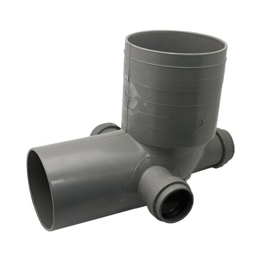 CURVA WC D.100 3 ATTACCHI- Diam. 40 Destro/Sinistro/Poste- ESCLU- pezzi 1