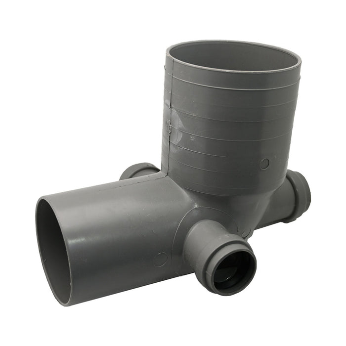 CURVA WC D.100 3 ATTACCHI- Diam. 40 Destro/Sinistro/Poste- ESCLU- pezzi 1