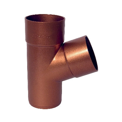 BRAGA PLUVIALE 67  °- Diam. 80 - Rame rosso- DH- pezzi 1