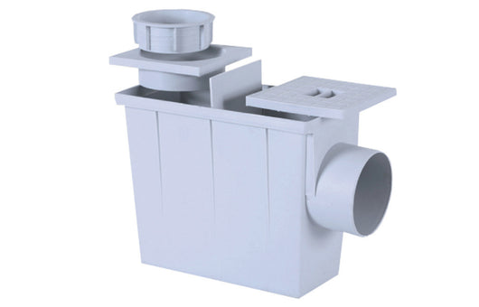 POZZETTO PLUVIALE IN PVC- Diam.100- ESCLU- pezzi 1