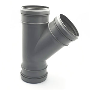 BRAGA DOPPIO INNESTO- 45  ° - Diam. 50- GABBA- pezzi 1