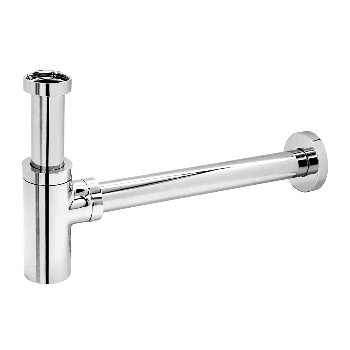 SIFONE DI SCARICO TELESCOPICO A BOTTIGLIA BOB- 11/4 Cromo- DH- pezzi 1