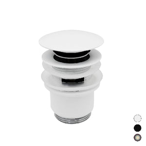 PILETTA CLICK-CLACK CON TROPPO PIENO- Nichel Spazzolato Opaco- RERU- pezzi 1