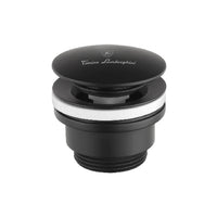 SCARICO PILETTA PISTON BLACK 11/4- Nero Opaco- LAMBO- pezzi 1