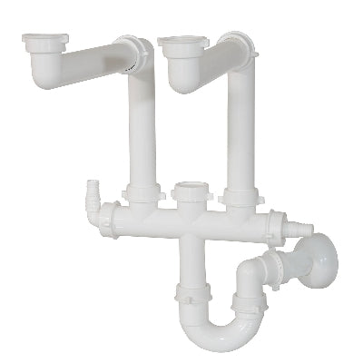 SIFONE UNIVERSAL 2 VIE CREA SPAZIO  PER LAVELLO- 11/2- GHIDI- pezzi 1