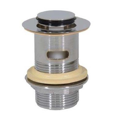 PILETTA OTTONE PER LAVABO CLICK-CLACK CON TROPPO PIENO- 11/4- GHIDI- pezzi 1