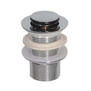 PILETTA OTTONE PER LAVABO CLICK-CLACK SENZA TROPPO PIENO- 11/4- GHIDI- pezzi 1