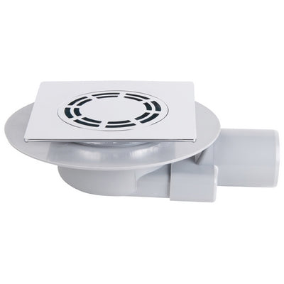 PILETTA SIFONATA INGOMBRO RIDOTTO PIASTRA QUADRA SENZA TELO- cm 15x15- TEA- pezzi 1