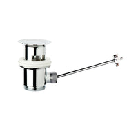 PILETTA  A LEVA SALTERELLO IN OTTONE CROMATO- 11/4 x 63- TEA- pezzi 1