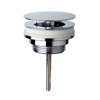 PILETTA UNIVERSALE A SCARICO LIBERO CON VITE CENTRALE- Diam. 63 x 11/4- TEA- pezzi 1