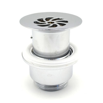 PILETTA DAISY A GRIGLIA IN OTTONE CROMO CON TROPPO PIENO- Diam. 63x11/4- TEA- pezzi 1