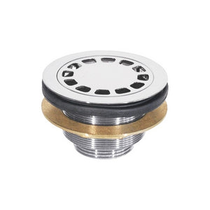 PILETTA DOCCIA IN OTTONE- Diam. 80 x 11/4- TEA- pezzi 2