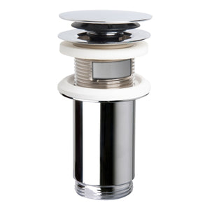 PILETTA CLICKER 4S OTTONE CROMO CON TROPPO PIENO- Diam. 63 x 11/4- TEA- pezzi 1