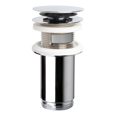 PILETTA CLICKER 4S OTTONE CROMO CON TROPPO PIENO- Diam. 63 x 11/4- TEA- pezzi 1