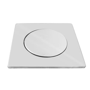 PIASTRA QUADRA ACCIAIO CON COPERCHIO PER GRIGLIA POZZETTI- 200x130 mm- TEA- pezzi 1