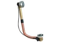 COLONNA SCARICO VASCA IN OTTONE SENZA DADO E CODOLO MOD. IMPEX- DHIMP- pezzi 1