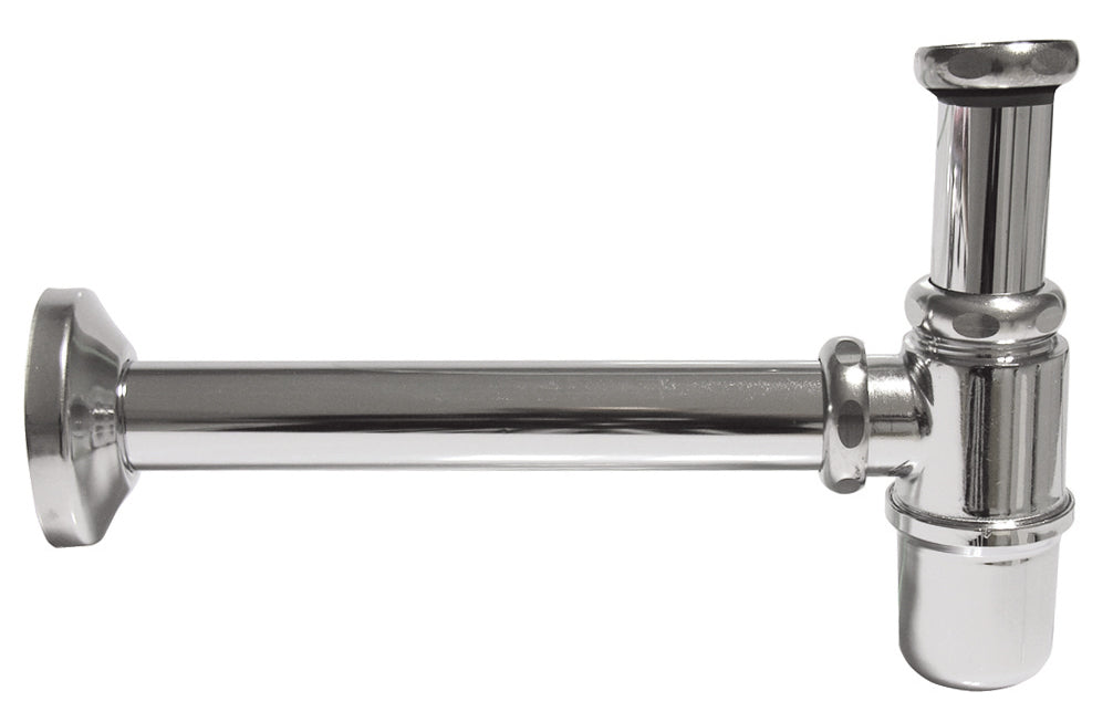 SIFONE A BOTTIGLIA SENZA PILETTA CON CANNA DA CM.25  MODELLO LUX- 11/4- DH- pezzi 1