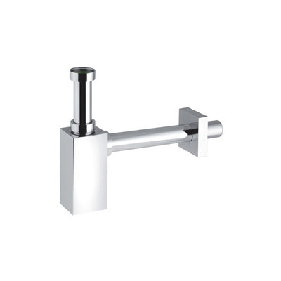 SIFONE PIQUADRATO PER LAVABO ABS- 1 1/4 - 32x250 mm- BONOM- pezzi 1