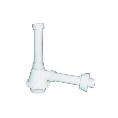 SIFONE PVC 1 VIA S / PILETTA PER INOX- 11/2 Diam. 40- DH- pezzi 1