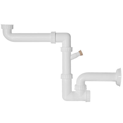 SIFONE ISPEZIONABILE SALVASPAZIO 1 VIE- 11/2- DH- pezzi 1