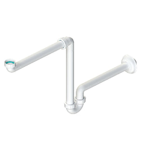 SIFONE AUTOPULENTE SALVASPAZIO PER LAVABO- 11/4 x 32- DH- pezzi 1