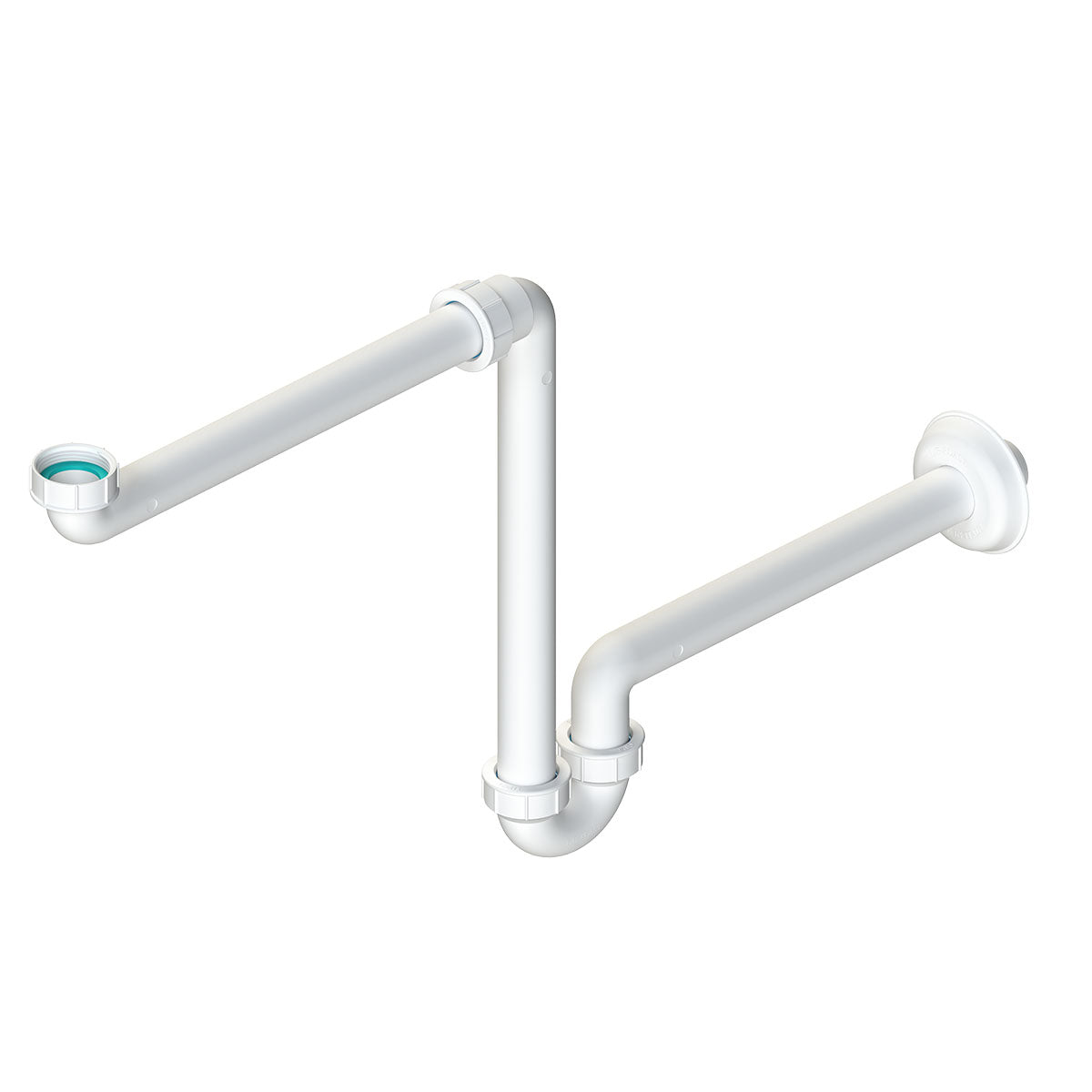 SIFONE AUTOPULENTE SALVASPAZIO PER LAVABO- 11/4 x 32- DH- pezzi 1