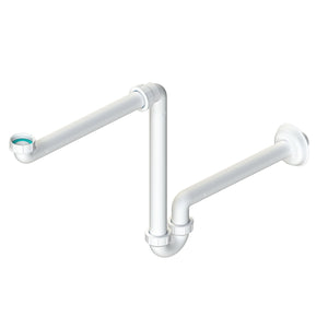 SIFONE AUTOPULENTE SALVASPAZIO PER LAVABO- 11/4 x 32- DH- pezzi 1