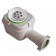 POZZETTO SIFOIDE IN PVC BIANCO SPLASH PER DOCCIA- 11/2 x Diam. 80- BONOM- pezzi 1