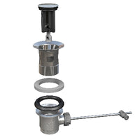 PILETTA PER LAVABO E BIDET KINOKO- Tappo Inox D. 36,5 mm- BONOM- pezzi 1