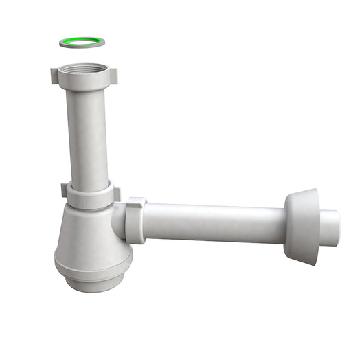 SIFONE PER LAVELLO A FIASCHETTO- 11/4- BONOM- pezzi 1