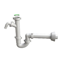 SIFONE PER LAVELLO A TUBO  MAGNUM C/ATT. ELETTRODOMESTICO- 11/2- BONOM- pezzi 1