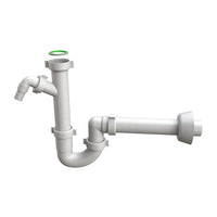 SIFONE PER LAVELLO A TUBO  MAGNUM C/ATT. ELETTRODOMESTICO- 11/2- BONOM- pezzi 1