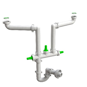 SIFONE LAVELLO SALVA-SPAZIO SPACE 2- 11/2- BONOM- pezzi 1