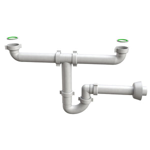 SIFONE PER LAVELLO A TUBO MAGNUM- 11/2- BONOM- pezzi 1