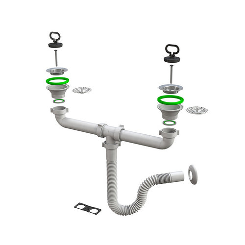 SIFONE MAGIK CON PILETTE D. 80- BONOM- pezzi 1