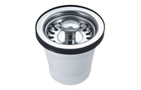 PILETTA CON CESTELLO PER LAVELLI IN ACCIAO INOX- Diam. 70- BONOM- pezzi 1