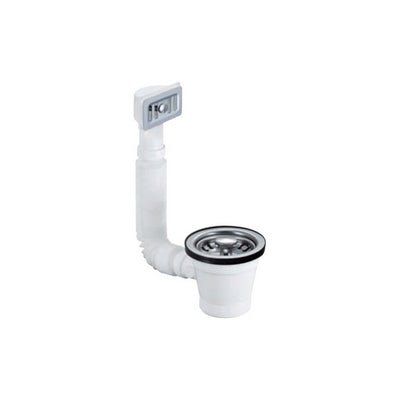 PILETTA CON CESTELLO E TROPPO PIENO- Diam. 70- BONOM- pezzi 1