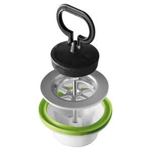 PILETTA SIMPLEX CON TAPPO MANIGLIA BONOMINI- 11/4 - Diam. totale 66 mm- BONOM- pezzi 1