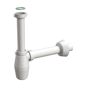 SIFONE A BOTTIGLIA TEDESCO IN PP- 11/4 x D. 32 mm- BONOM- pezzi 1