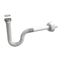 SIFONE ESTENSIBILE SIFONCELLO C/GHIERA METALLO- 11/4 Bianco- BONOM- pezzi 1