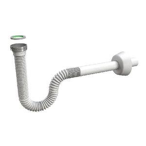 SIFONE ESTENSIBILE SIFONCELLO C/GHIERA METALLO- 11/4 Bianco- BONOM- pezzi 1