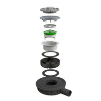 PILETTA SAVOISIENNE IN ABS COPERCHIO INOX- Diam. 40- BONOM- pezzi 1