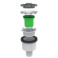 PILETTA DOCCIONE  FORO 90MM CON COPERCHIO INOX- BONOM- pezzi 1