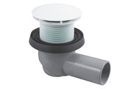 PILETTA FRANCESINO ECONOMICA CON SIFONE ESTRAIBILE- Cromo- BONOM- pezzi 1