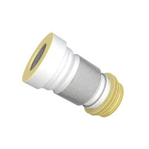 MANICOTTO FLESSIBILE ED ESTENSIBILE PER COLLEGAMENTO AL VASO WC- F 80-110 mm / M 100-110 mm- BONOM- pezzi 1