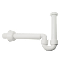SIFONE AD S PER BIDET PP BIANCO- Diam. 40 mm - G 11/4- GEBER- pezzi 1